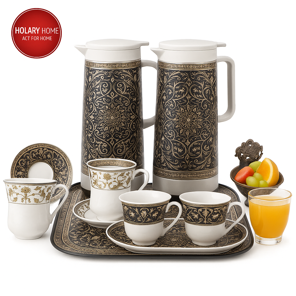 21 Pieces Coffee/Tea Thermos Set