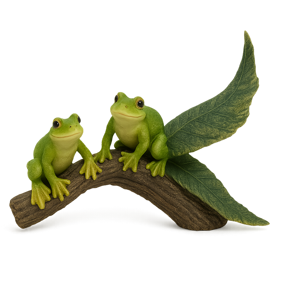 Frog Decor for Office, Library or Living Room