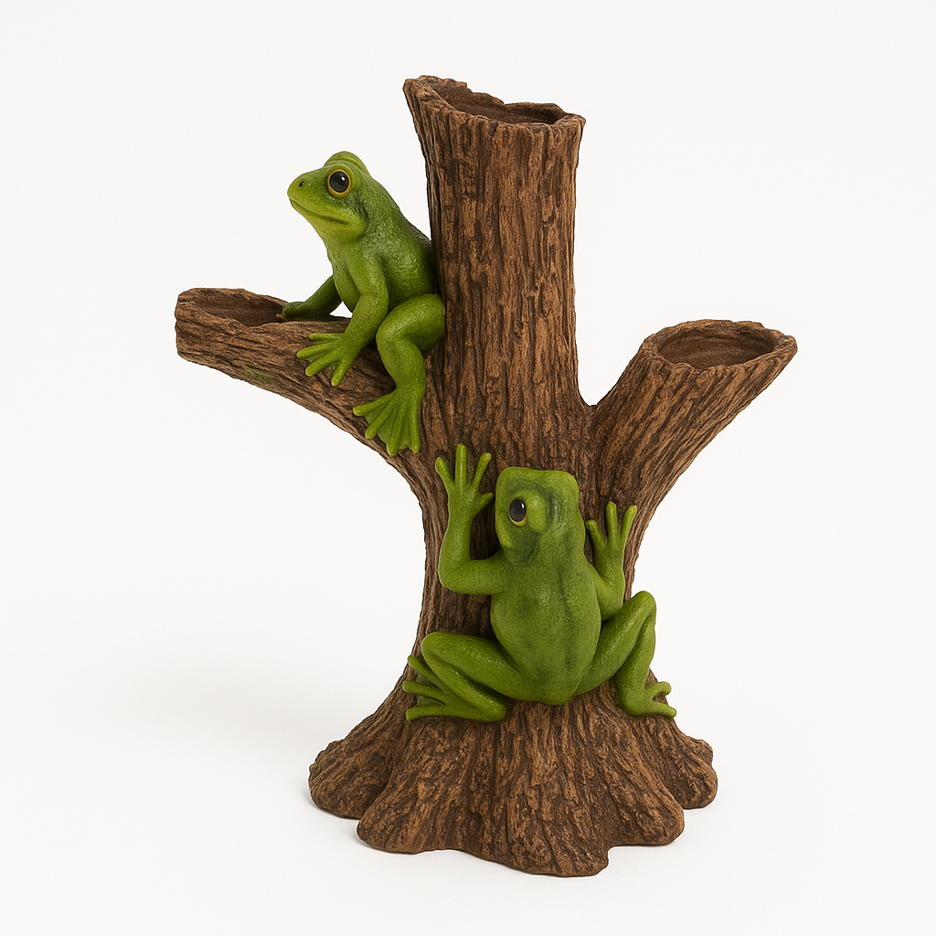 Frog Decor for Office, Garden Library or Living Room