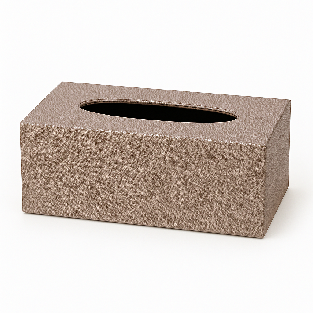 Luxury Leather Tissue Box From Dimlaj