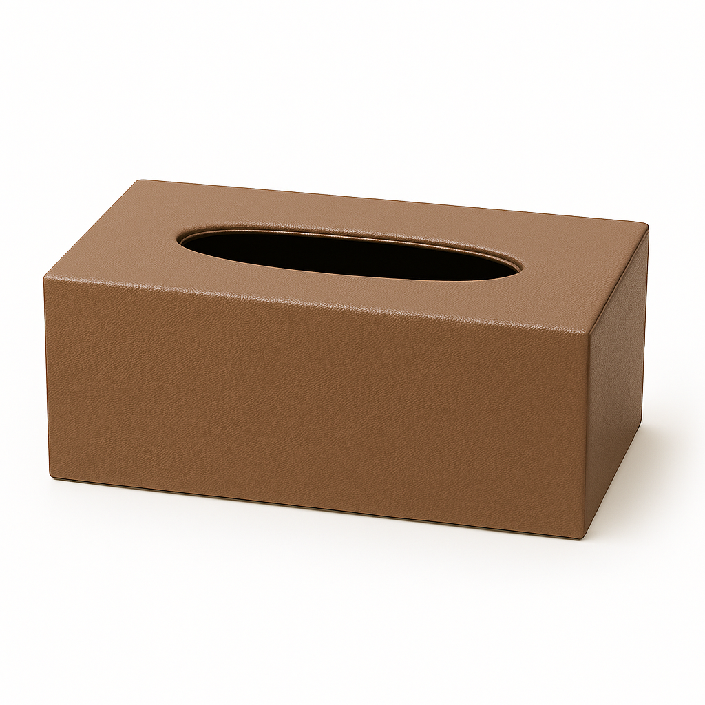 Luxury Leather Tissue Box From Dimlaj