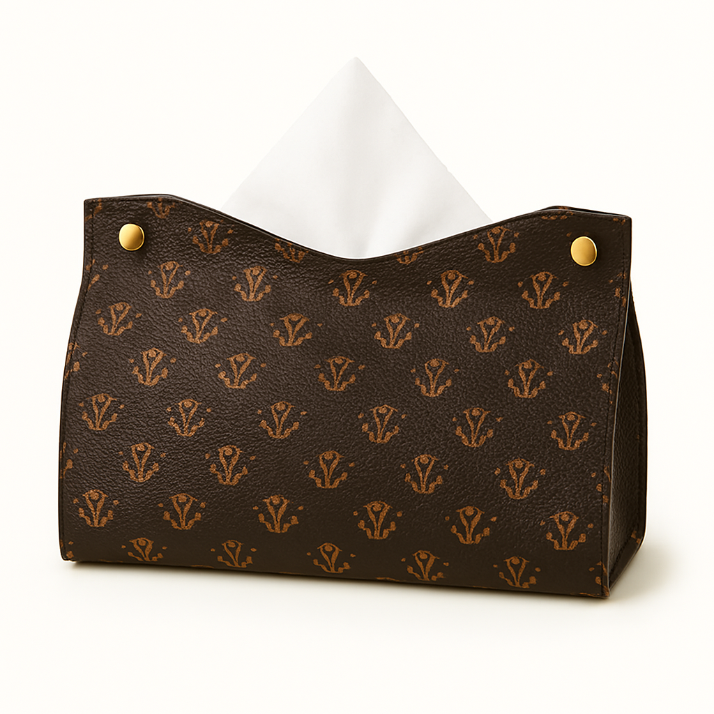 Leather Tissue Box