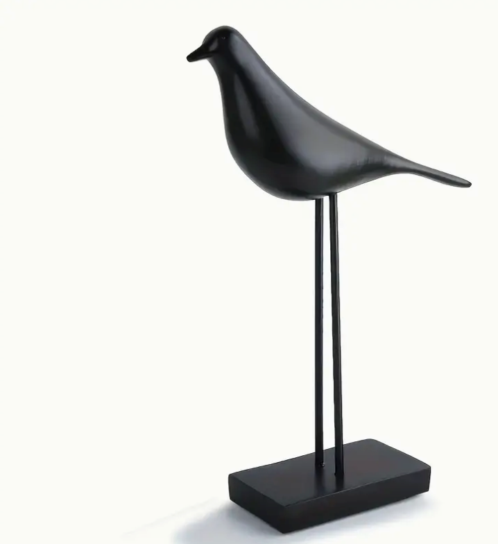 Bird Figurine - Resin Home Decor