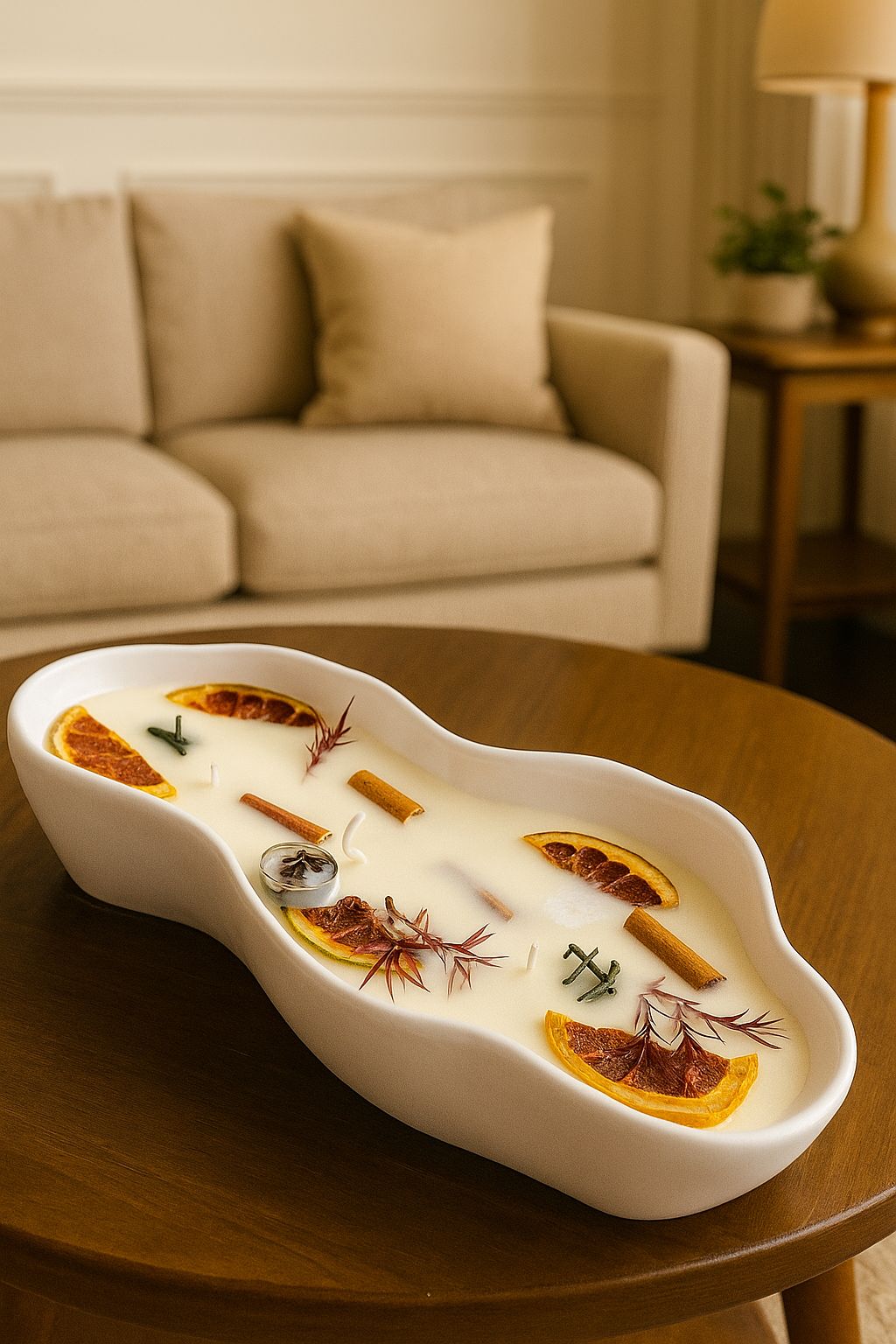 شمعة عطرية حجم كبير