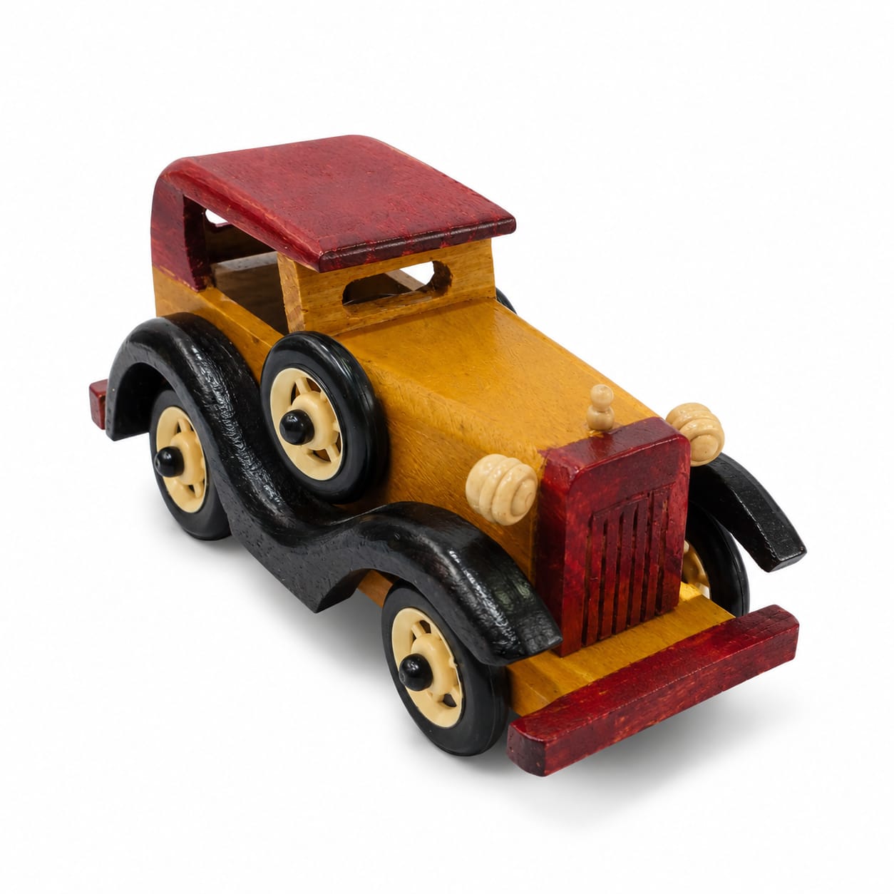 Vintage Wooden Car