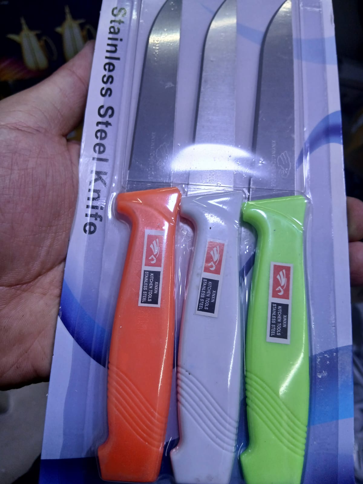 3pcs Stainless Steel Knife