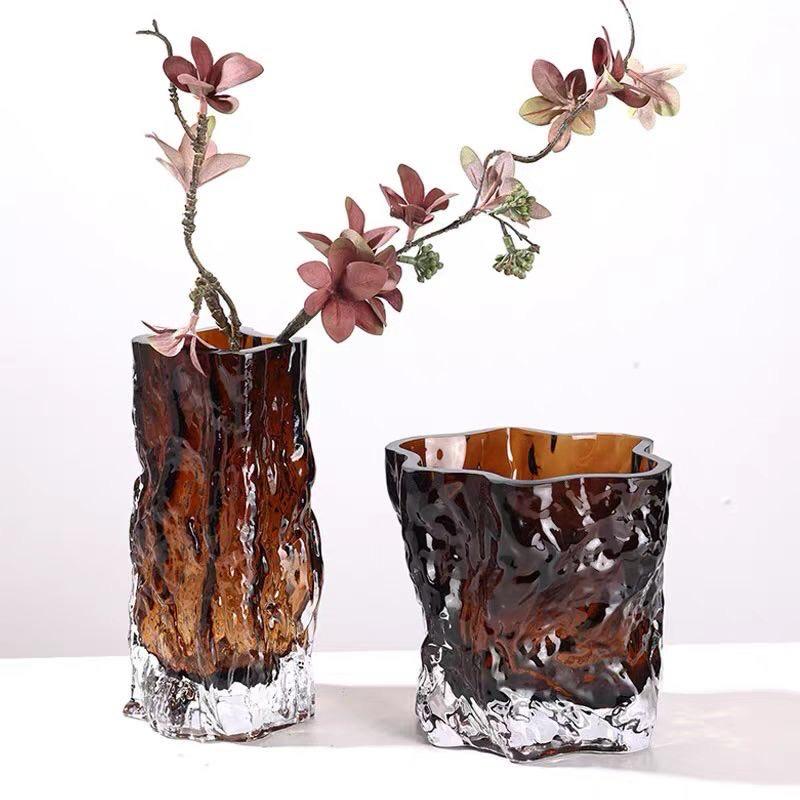2PCS Glass Vase
