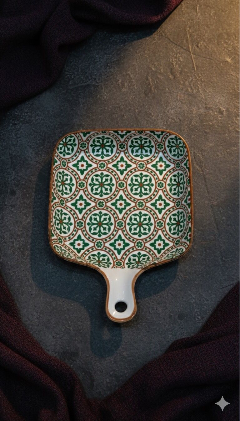 Classic Ceramic Plate - Kitchen: Select The Required Style