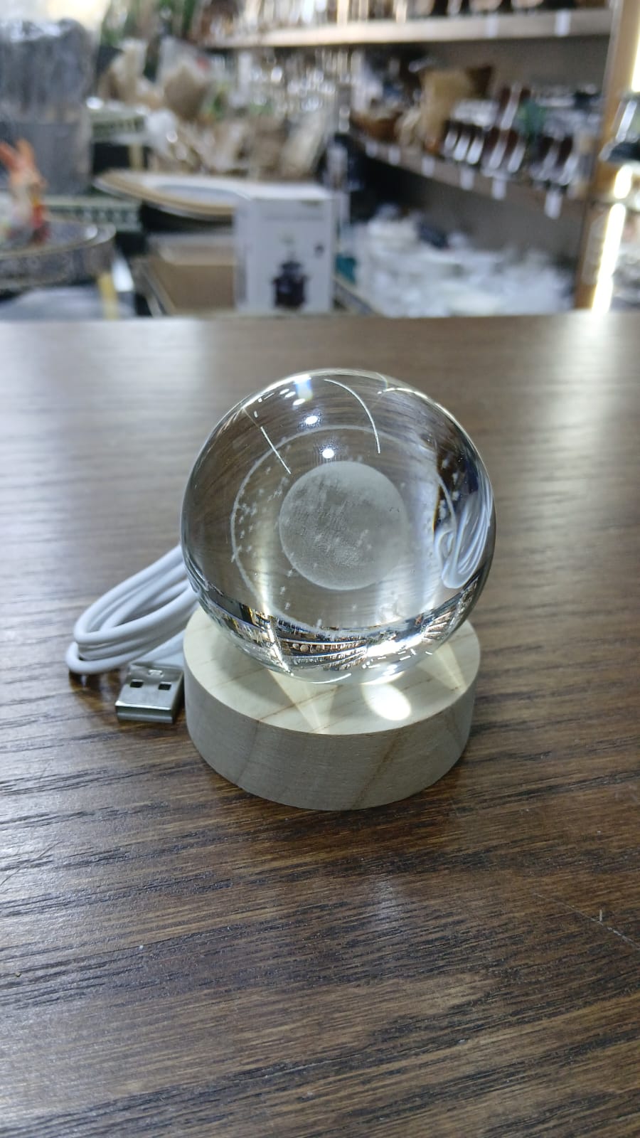 Crystal Ball Night Light - Decor