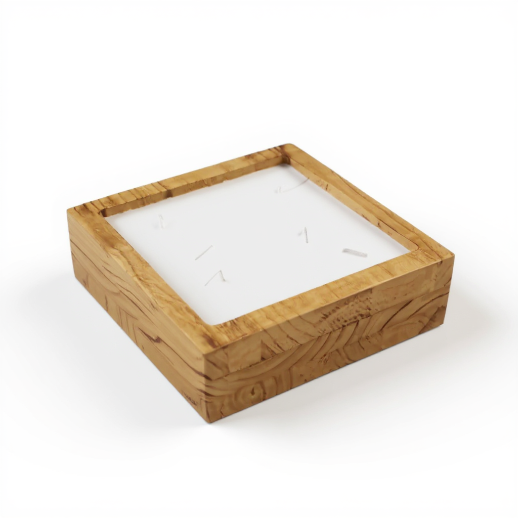 Solid Wood Bowl Aromatherapy Candle- Decor