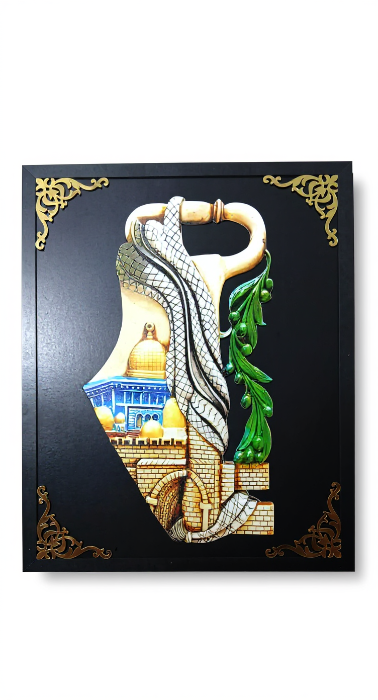 Palestine Art Board Decor