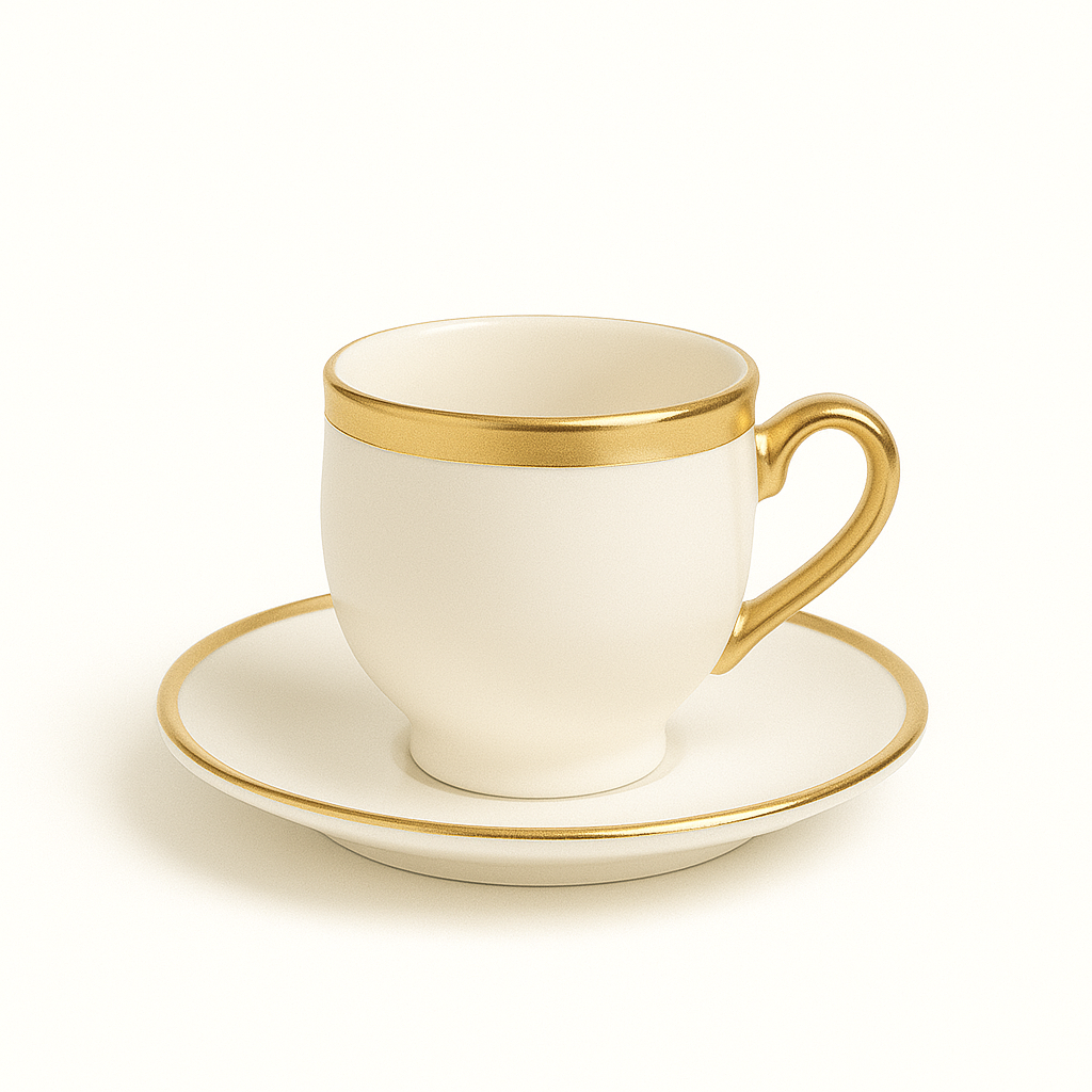 Coffee Cup and Saucer Set