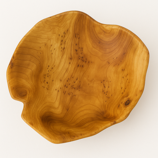 Wooden Bowl for Food, Salad or Fruits
