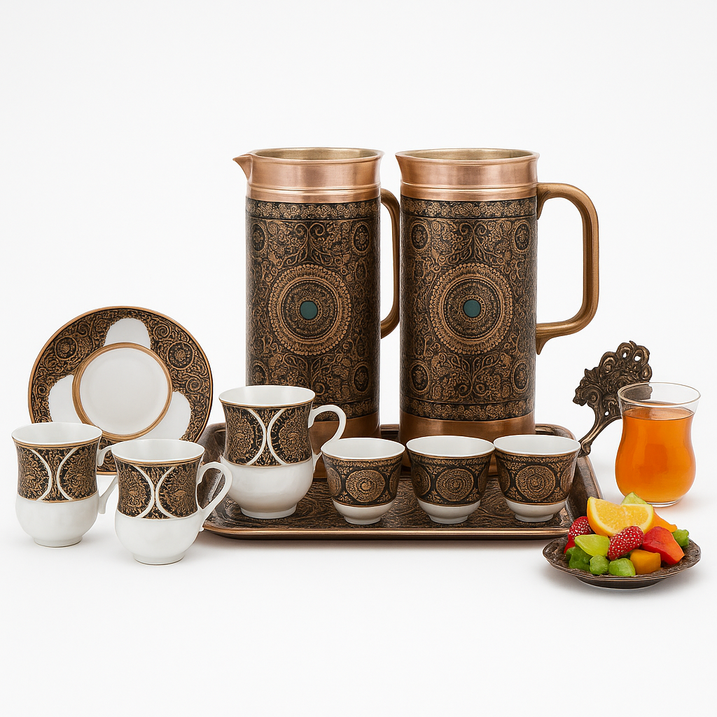 21 Pieces Coffee/Tea Thermos Set