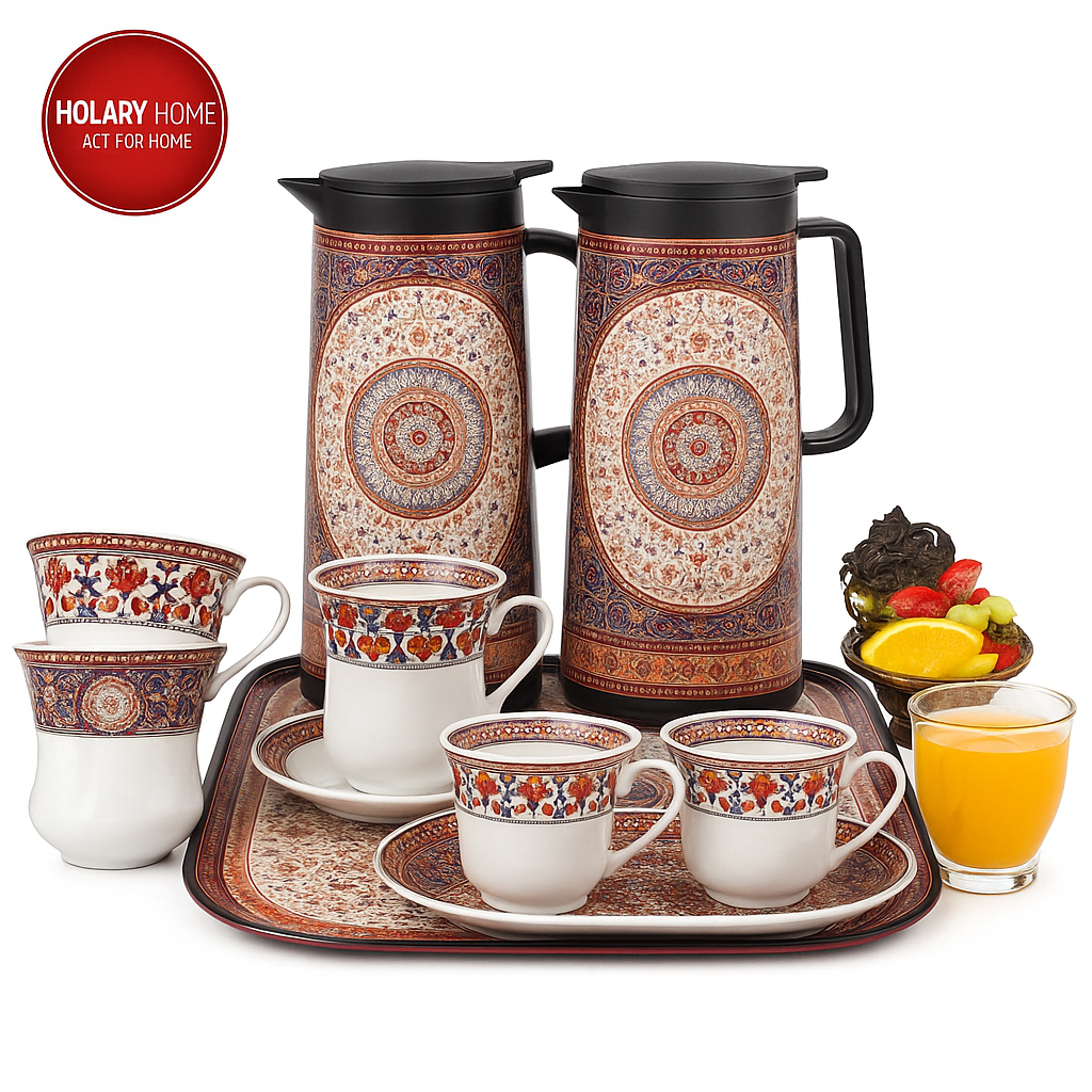 21 Pieces Coffee/Tea Thermos Set