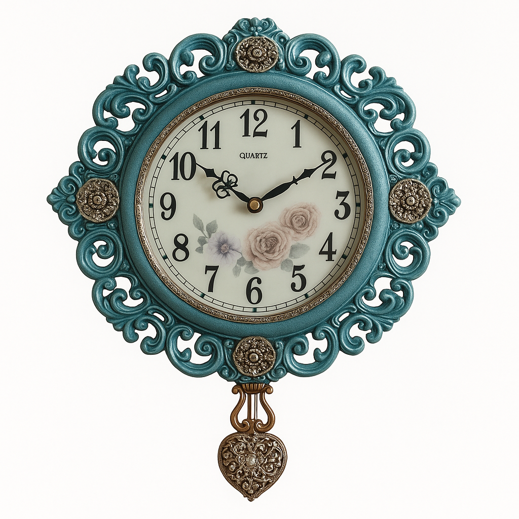 Vintage Style Wall Clock