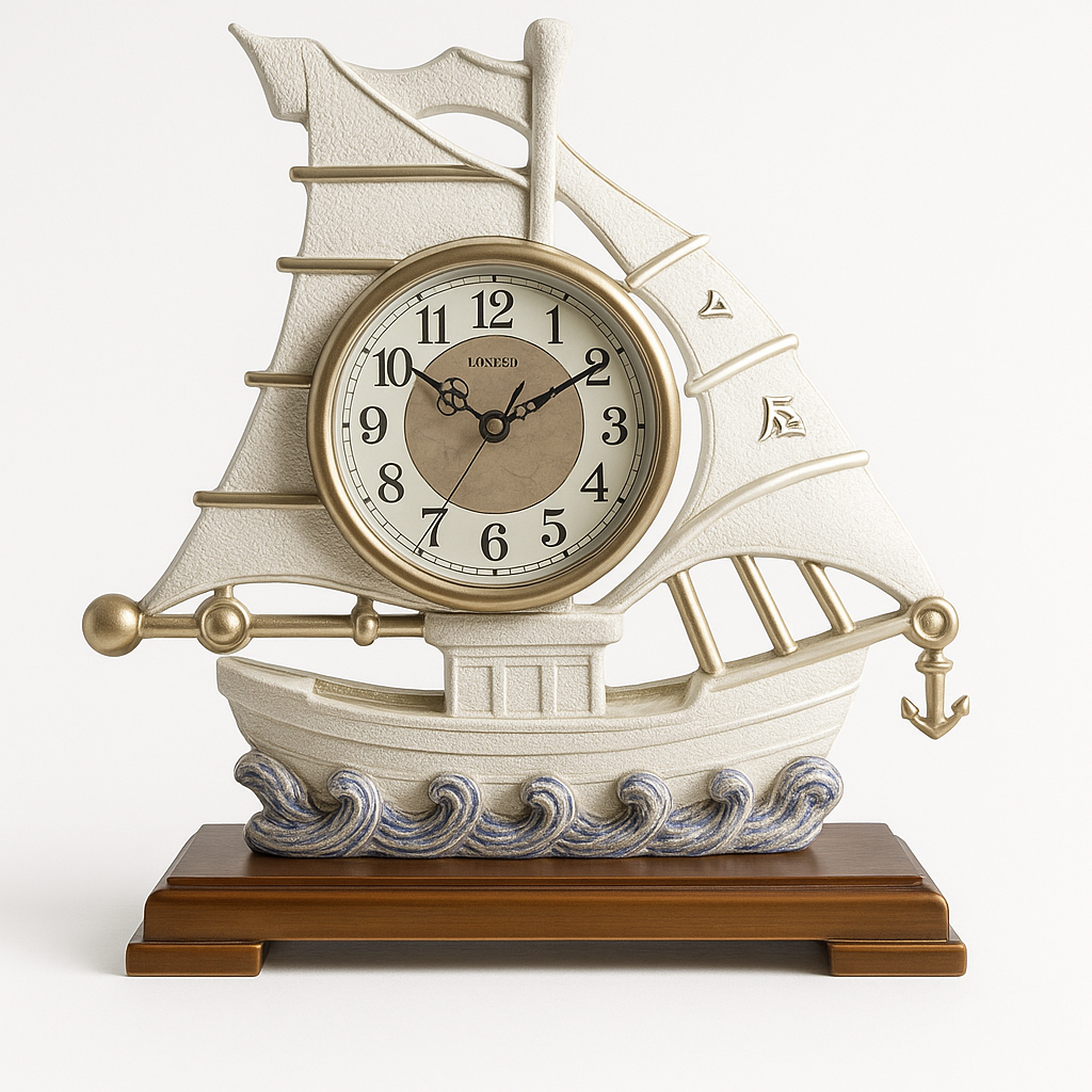 Vintage Style Desk Clock