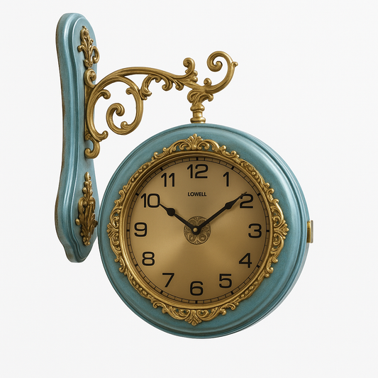 Vintage Style Wall Side Clock