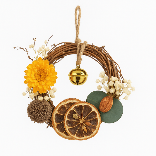 Gift with Dried Pampas Grass, Multiple Uses