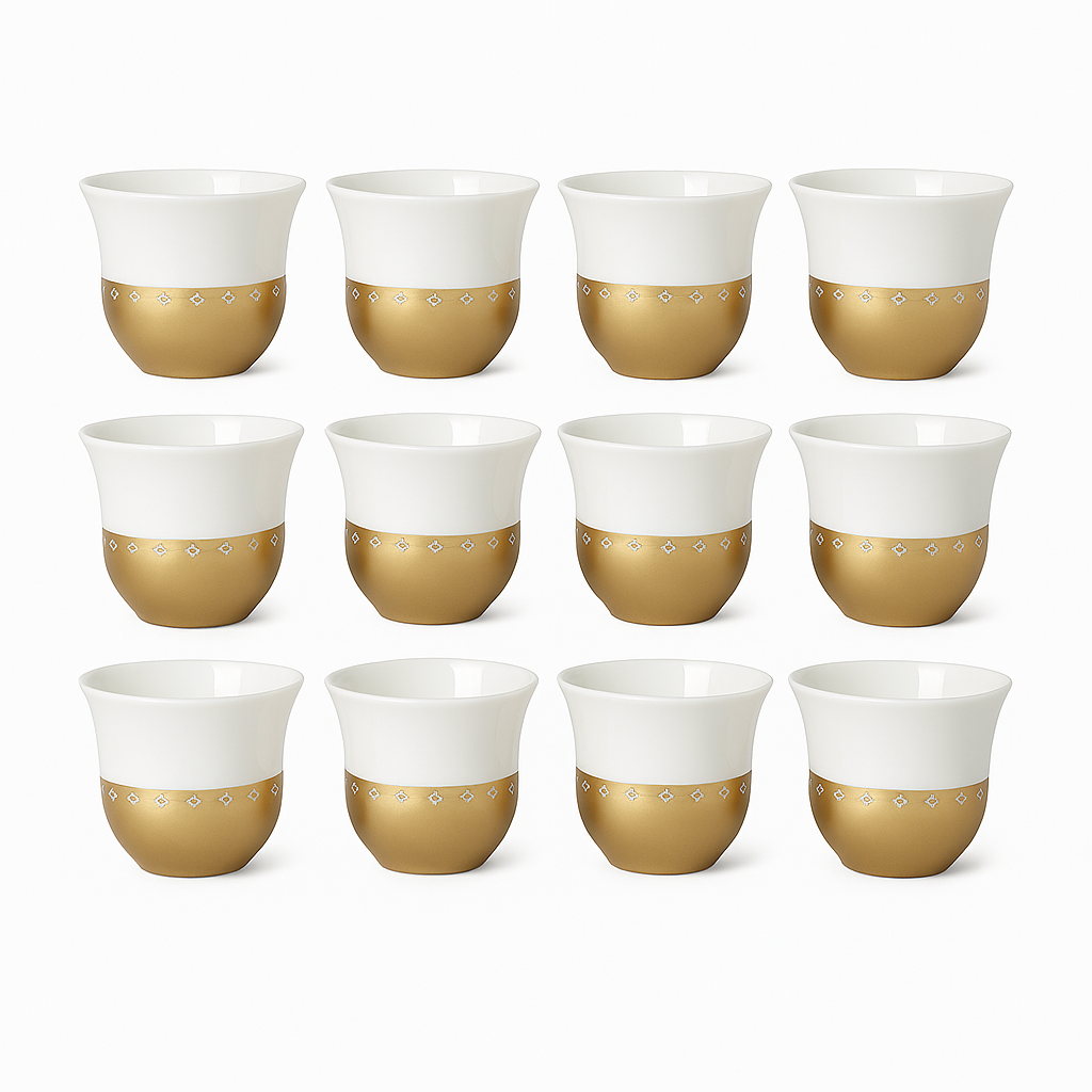 12 Arabic Coffee Cups
