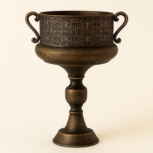 Vintage Iron Vase