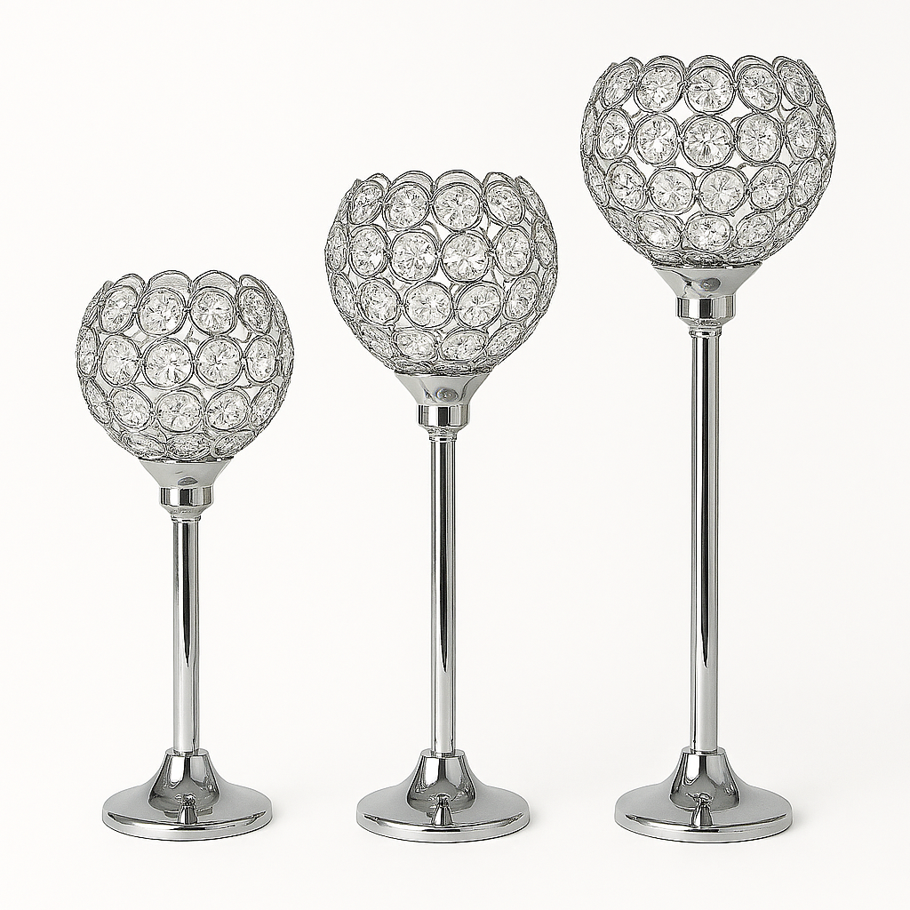 Crystal Candle Holder - Decor
