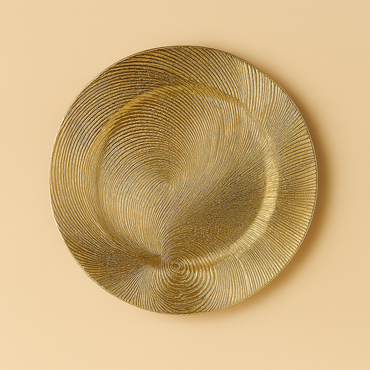 Elegant Golden Acrylic Bowl - Kitchen