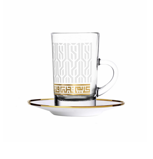 Tea Gift Set - 6 Cups and 6 Saucers