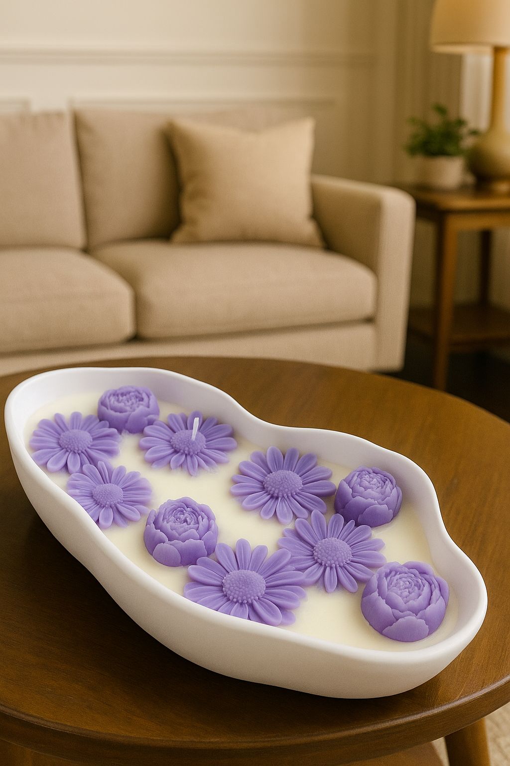 شمعة عطرية حجم كبير