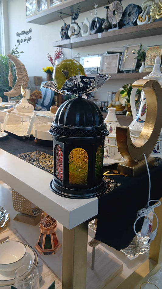 Ramadan Hanging Decorative Lights with bowl Battery Powered