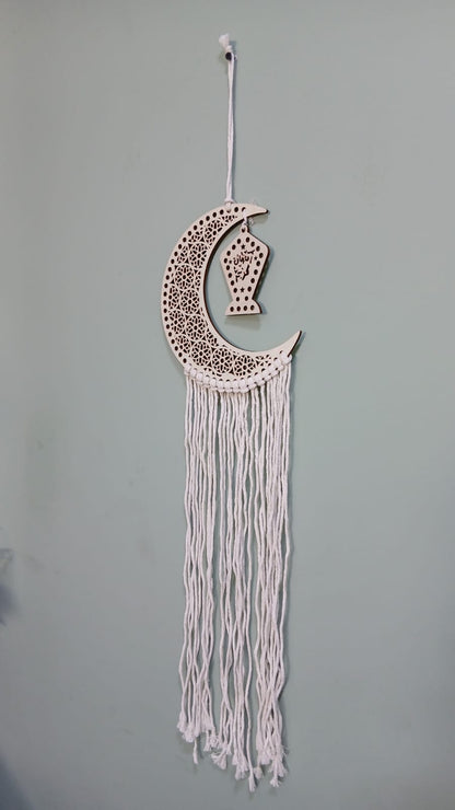 Boho Macrame Wall Hanging for ramadan