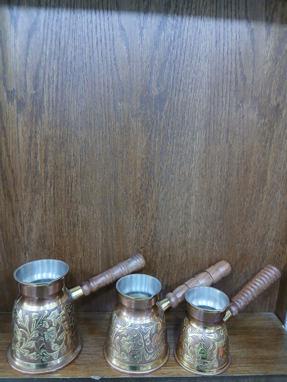 Hand Made Colored Coffee Pot  without Cover-Vintage