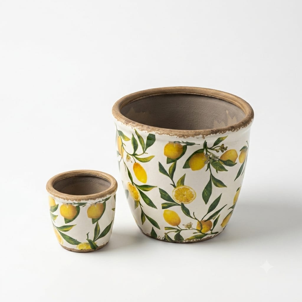 Decorative Ceramic Plant Pot
