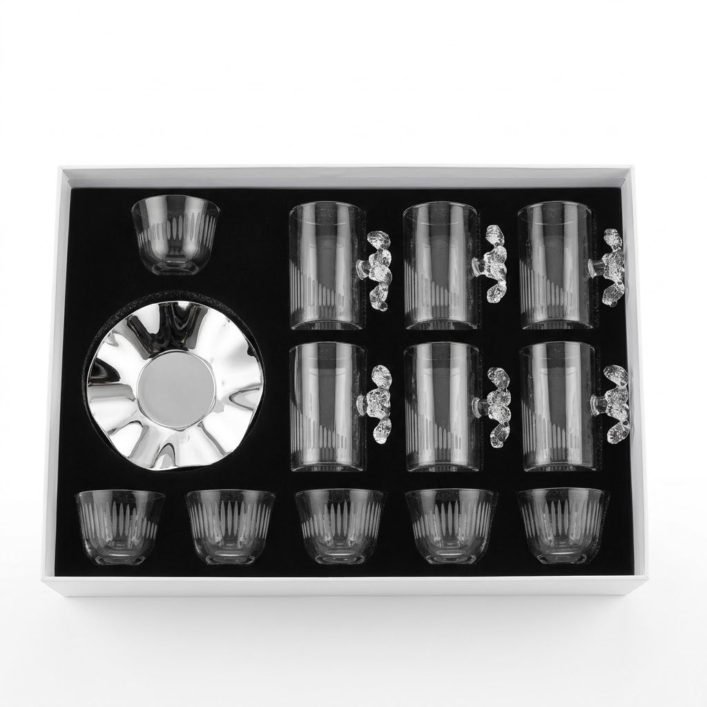 18Pcs High Quality Glassware