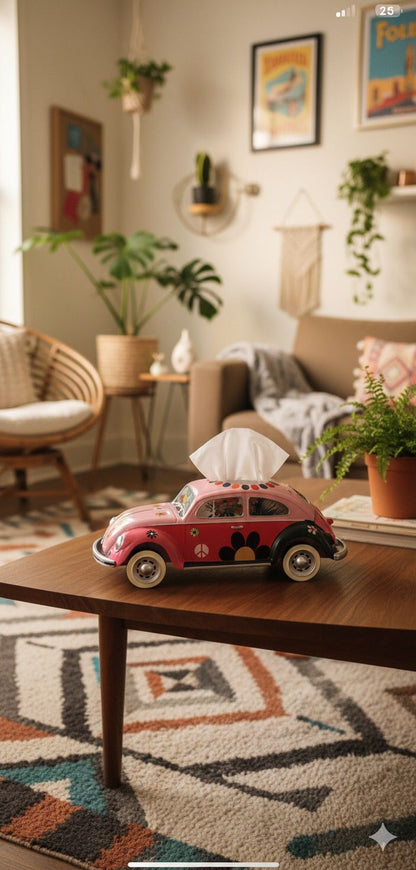 Vintage Car Tissue Holder