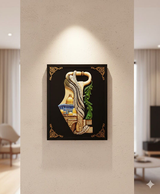Palestine Art Board Decor