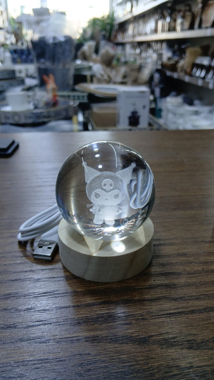 Crystal Ball Night Light - Decor