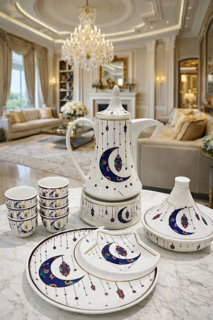 ramadan set sada cup and coffee pot with stand