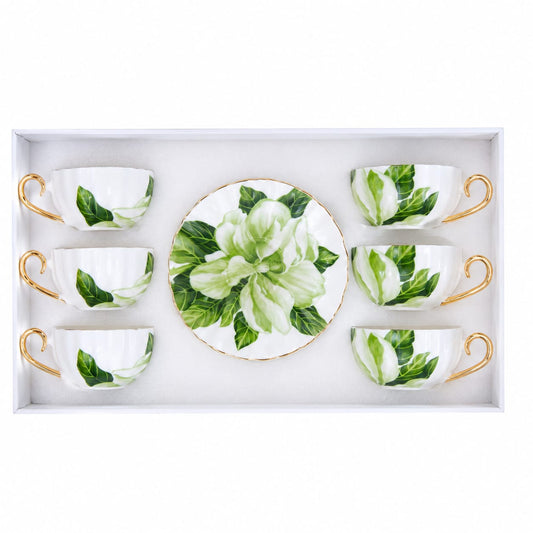 6pcs Coffee Cup and Saucer Set